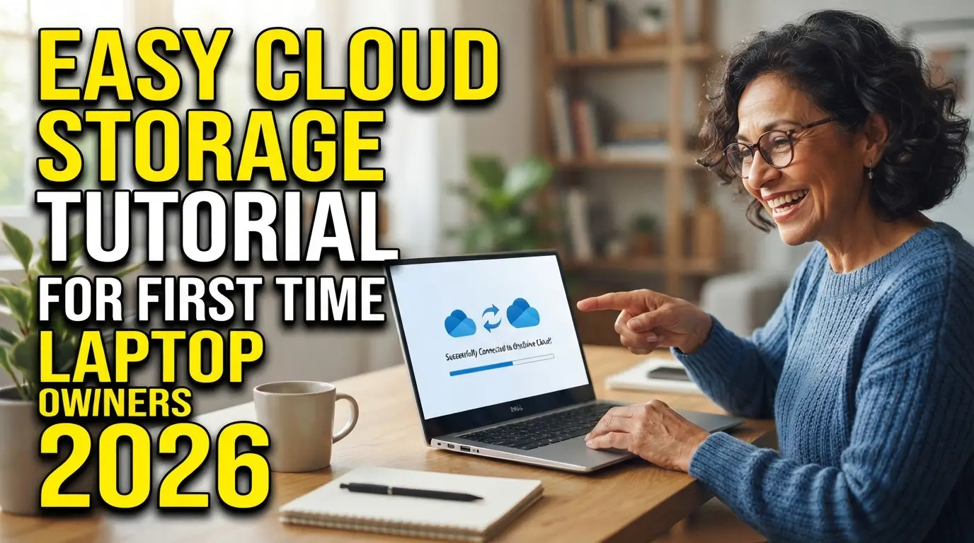 Easy Cloud Storage Tutorial for First Time Laptop Owners 2026