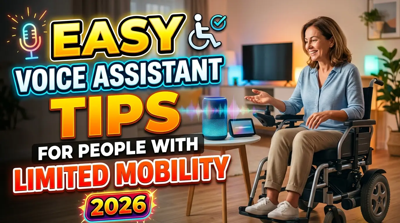 Easy Voice Assistant Tips for People with Limited Mobility 2026