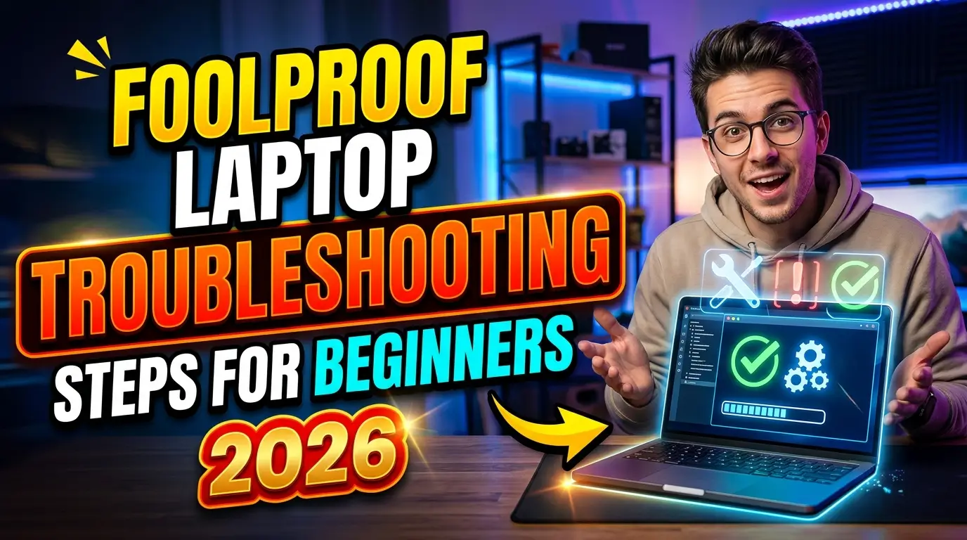 Foolproof Laptop Troubleshooting Steps for Beginners 2026