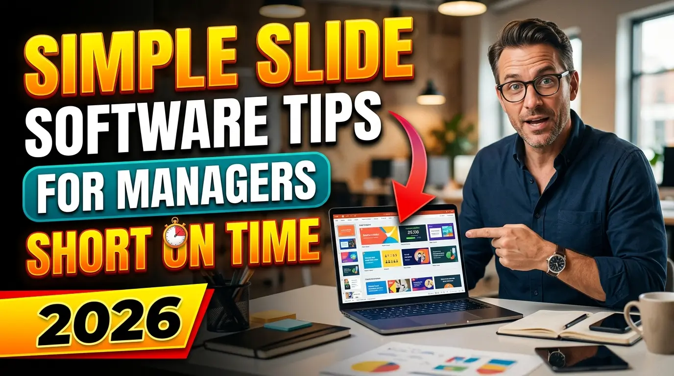 Simple Slide Software Tips for Managers Short on Time 2026